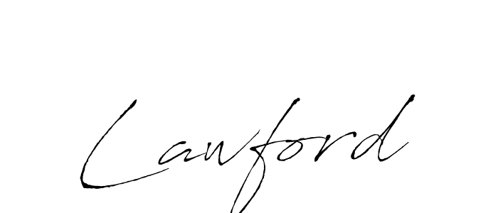 Lawford stylish signature style. Best Handwritten Sign (Antro_Vectra) for my name. Handwritten Signature Collection Ideas for my name Lawford. Lawford signature style 6 images and pictures png