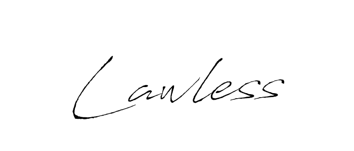 Make a beautiful signature design for name Lawless. Use this online signature maker to create a handwritten signature for free. Lawless signature style 6 images and pictures png