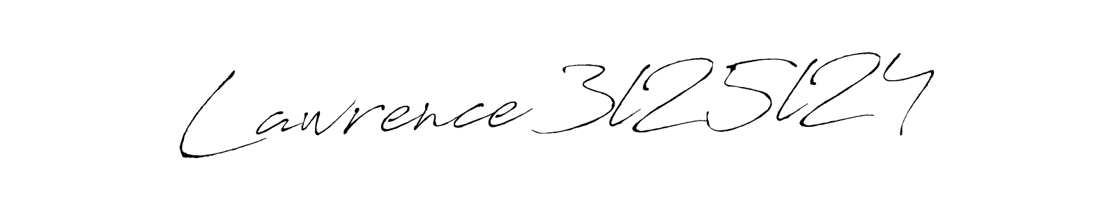 Design your own signature with our free online signature maker. With this signature software, you can create a handwritten (Antro_Vectra) signature for name Lawrence 3l25l24. Lawrence 3l25l24 signature style 6 images and pictures png