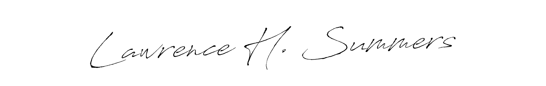 How to make Lawrence H. Summers signature? Antro_Vectra is a professional autograph style. Create handwritten signature for Lawrence H. Summers name. Lawrence H. Summers signature style 6 images and pictures png