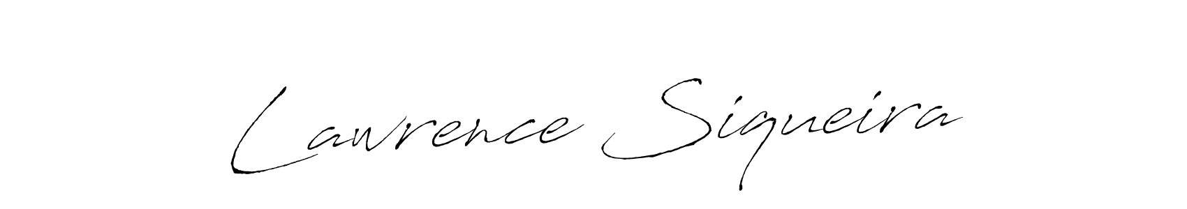 How to make Lawrence Siqueira name signature. Use Antro_Vectra style for creating short signs online. This is the latest handwritten sign. Lawrence Siqueira signature style 6 images and pictures png