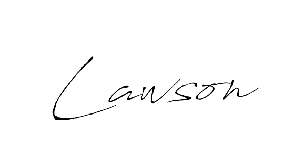 How to make Lawson signature? Antro_Vectra is a professional autograph style. Create handwritten signature for Lawson name. Lawson signature style 6 images and pictures png