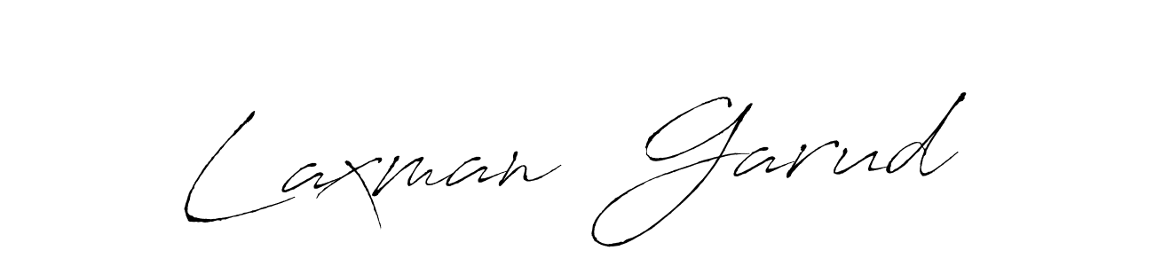 Create a beautiful signature design for name Laxman  Garud. With this signature (Antro_Vectra) fonts, you can make a handwritten signature for free. Laxman  Garud signature style 6 images and pictures png