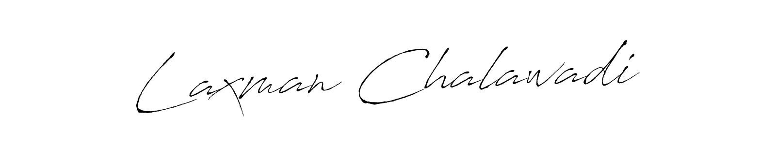 You should practise on your own different ways (Antro_Vectra) to write your name (Laxman Chalawadi) in signature. don't let someone else do it for you. Laxman Chalawadi signature style 6 images and pictures png