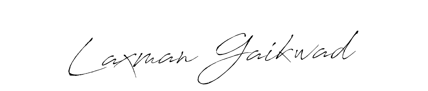 Design your own signature with our free online signature maker. With this signature software, you can create a handwritten (Antro_Vectra) signature for name Laxman Gaikwad. Laxman Gaikwad signature style 6 images and pictures png