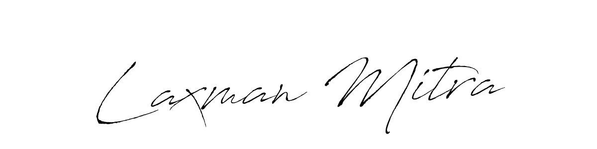 The best way (Antro_Vectra) to make a short signature is to pick only two or three words in your name. The name Laxman Mitra include a total of six letters. For converting this name. Laxman Mitra signature style 6 images and pictures png