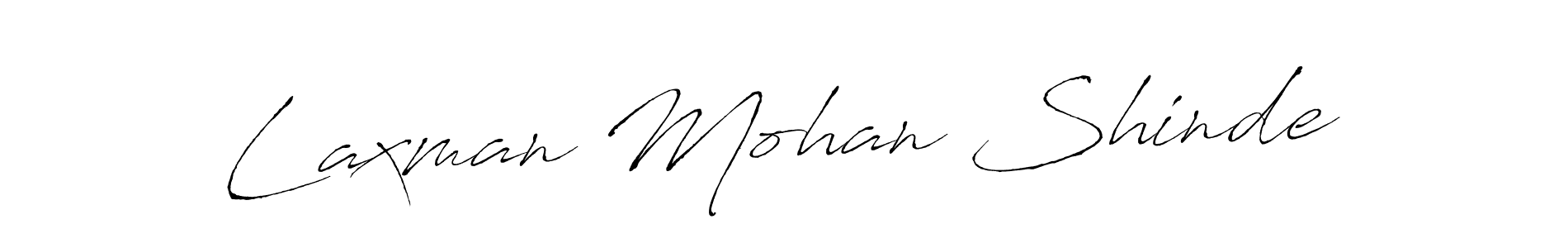 This is the best signature style for the Laxman Mohan Shinde name. Also you like these signature font (Antro_Vectra). Mix name signature. Laxman Mohan Shinde signature style 6 images and pictures png