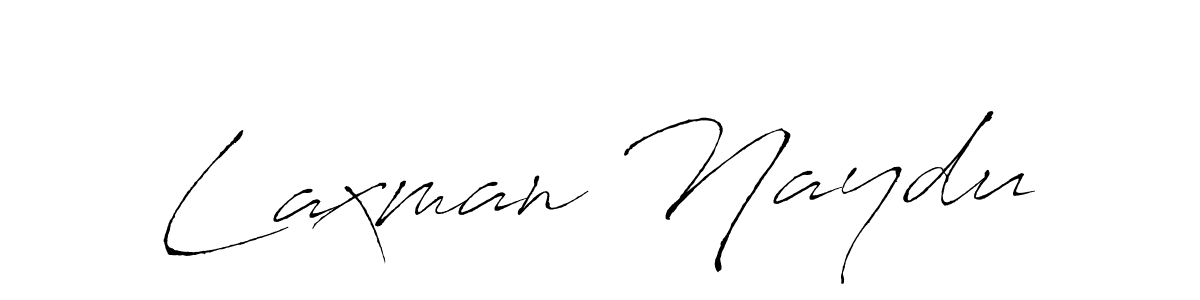 How to make Laxman Naydu signature? Antro_Vectra is a professional autograph style. Create handwritten signature for Laxman Naydu name. Laxman Naydu signature style 6 images and pictures png