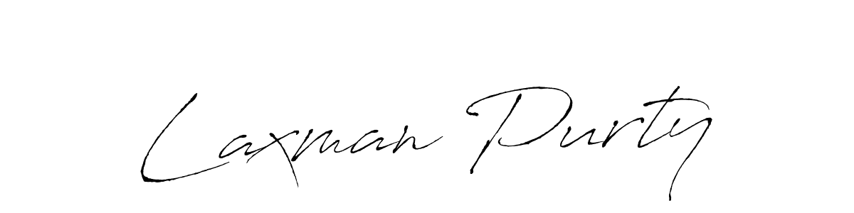 How to make Laxman Purty signature? Antro_Vectra is a professional autograph style. Create handwritten signature for Laxman Purty name. Laxman Purty signature style 6 images and pictures png