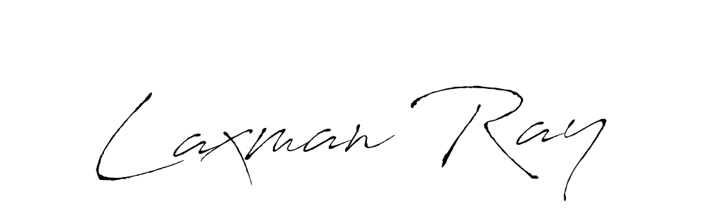 Use a signature maker to create a handwritten signature online. With this signature software, you can design (Antro_Vectra) your own signature for name Laxman Ray. Laxman Ray signature style 6 images and pictures png