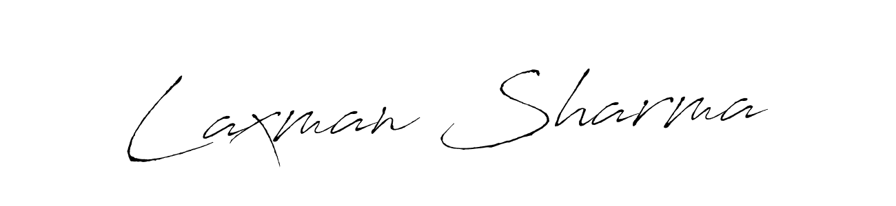 Make a beautiful signature design for name Laxman Sharma. Use this online signature maker to create a handwritten signature for free. Laxman Sharma signature style 6 images and pictures png