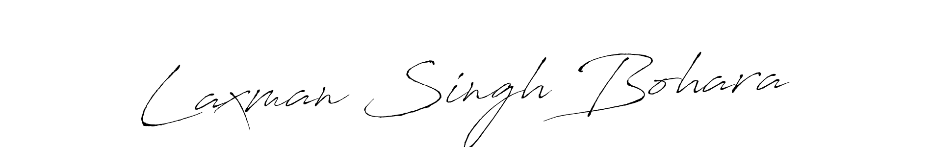 Design your own signature with our free online signature maker. With this signature software, you can create a handwritten (Antro_Vectra) signature for name Laxman Singh Bohara. Laxman Singh Bohara signature style 6 images and pictures png