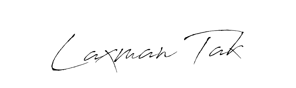 Create a beautiful signature design for name Laxman Tak. With this signature (Antro_Vectra) fonts, you can make a handwritten signature for free. Laxman Tak signature style 6 images and pictures png