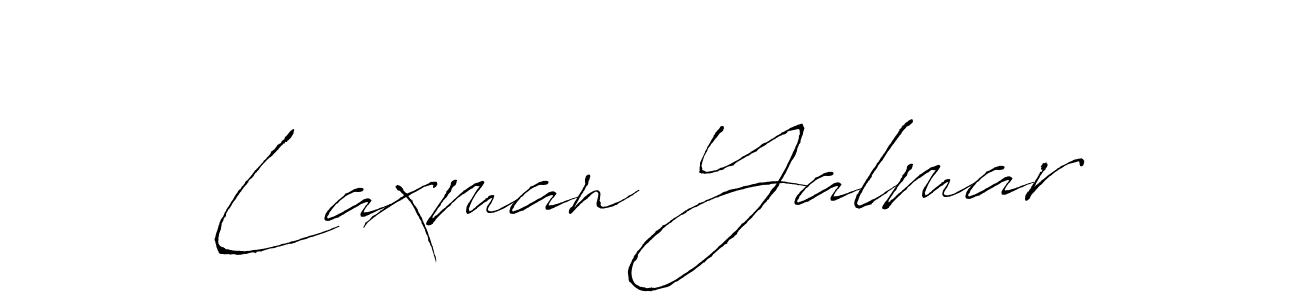 Laxman Yalmar stylish signature style. Best Handwritten Sign (Antro_Vectra) for my name. Handwritten Signature Collection Ideas for my name Laxman Yalmar. Laxman Yalmar signature style 6 images and pictures png