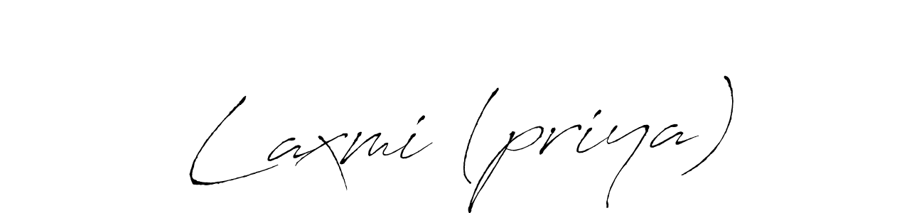 Also we have Laxmi (priya) name is the best signature style. Create professional handwritten signature collection using Antro_Vectra autograph style. Laxmi (priya) signature style 6 images and pictures png