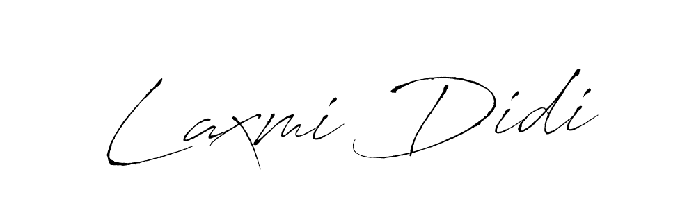Laxmi Didi stylish signature style. Best Handwritten Sign (Antro_Vectra) for my name. Handwritten Signature Collection Ideas for my name Laxmi Didi. Laxmi Didi signature style 6 images and pictures png