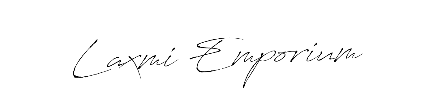 if you are searching for the best signature style for your name Laxmi Emporium. so please give up your signature search. here we have designed multiple signature styles  using Antro_Vectra. Laxmi Emporium signature style 6 images and pictures png