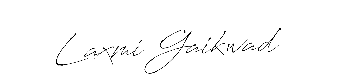 Design your own signature with our free online signature maker. With this signature software, you can create a handwritten (Antro_Vectra) signature for name Laxmi Gaikwad. Laxmi Gaikwad signature style 6 images and pictures png