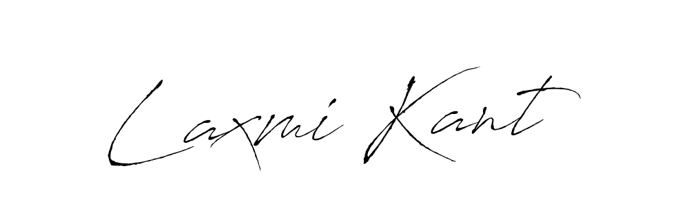 Also You can easily find your signature by using the search form. We will create Laxmi Kant name handwritten signature images for you free of cost using Antro_Vectra sign style. Laxmi Kant signature style 6 images and pictures png