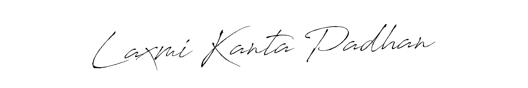 You should practise on your own different ways (Antro_Vectra) to write your name (Laxmi Kanta Padhan) in signature. don't let someone else do it for you. Laxmi Kanta Padhan signature style 6 images and pictures png