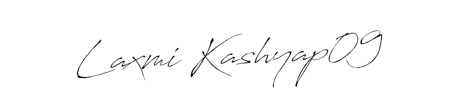 It looks lik you need a new signature style for name Laxmi Kashyap09. Design unique handwritten (Antro_Vectra) signature with our free signature maker in just a few clicks. Laxmi Kashyap09 signature style 6 images and pictures png