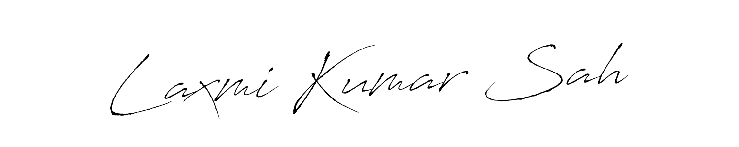 Antro_Vectra is a professional signature style that is perfect for those who want to add a touch of class to their signature. It is also a great choice for those who want to make their signature more unique. Get Laxmi Kumar Sah name to fancy signature for free. Laxmi Kumar Sah signature style 6 images and pictures png