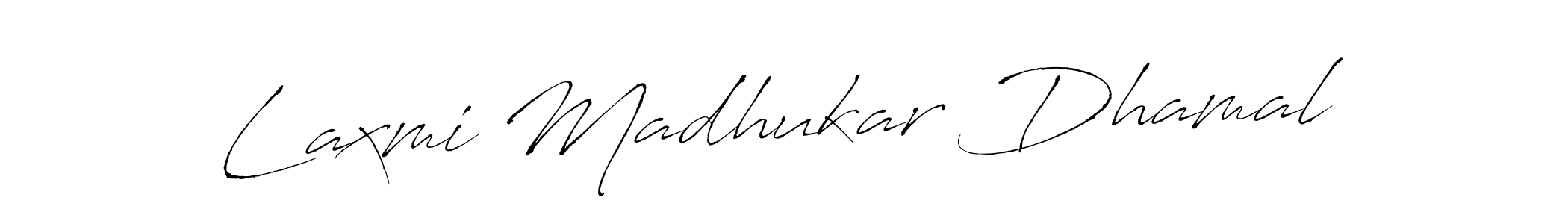 How to Draw Laxmi Madhukar Dhamal signature style? Antro_Vectra is a latest design signature styles for name Laxmi Madhukar Dhamal. Laxmi Madhukar Dhamal signature style 6 images and pictures png