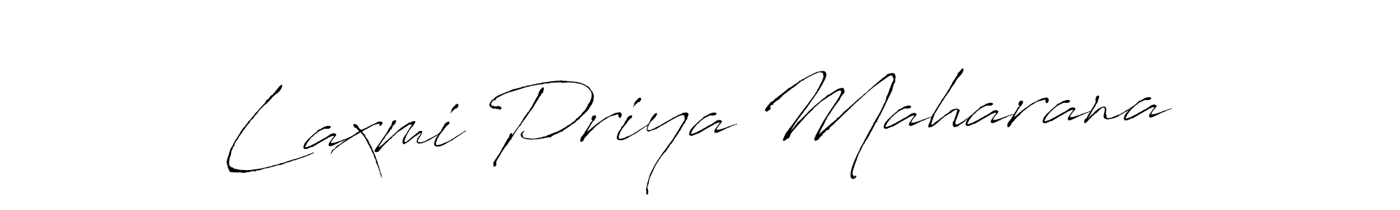 Laxmi Priya Maharana stylish signature style. Best Handwritten Sign (Antro_Vectra) for my name. Handwritten Signature Collection Ideas for my name Laxmi Priya Maharana. Laxmi Priya Maharana signature style 6 images and pictures png