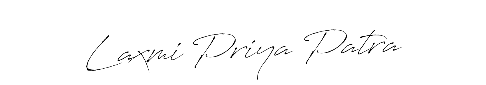 Make a beautiful signature design for name Laxmi Priya Patra. With this signature (Antro_Vectra) style, you can create a handwritten signature for free. Laxmi Priya Patra signature style 6 images and pictures png