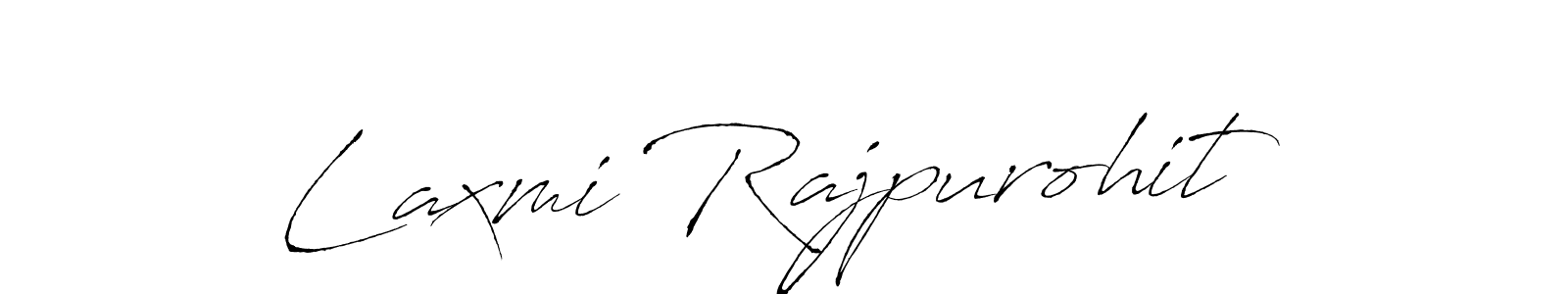 Design your own signature with our free online signature maker. With this signature software, you can create a handwritten (Antro_Vectra) signature for name Laxmi Rajpurohit. Laxmi Rajpurohit signature style 6 images and pictures png