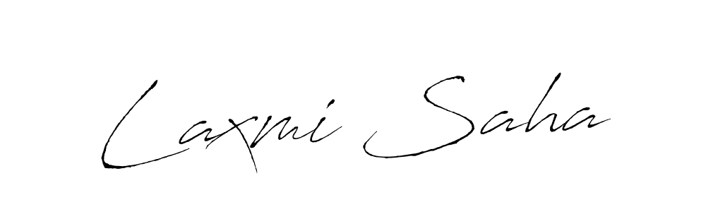 The best way (Antro_Vectra) to make a short signature is to pick only two or three words in your name. The name Laxmi Saha include a total of six letters. For converting this name. Laxmi Saha signature style 6 images and pictures png