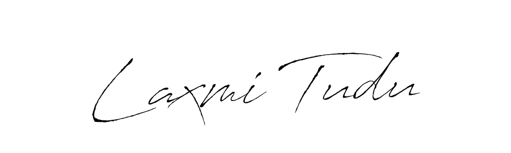 Antro_Vectra is a professional signature style that is perfect for those who want to add a touch of class to their signature. It is also a great choice for those who want to make their signature more unique. Get Laxmi Tudu name to fancy signature for free. Laxmi Tudu signature style 6 images and pictures png