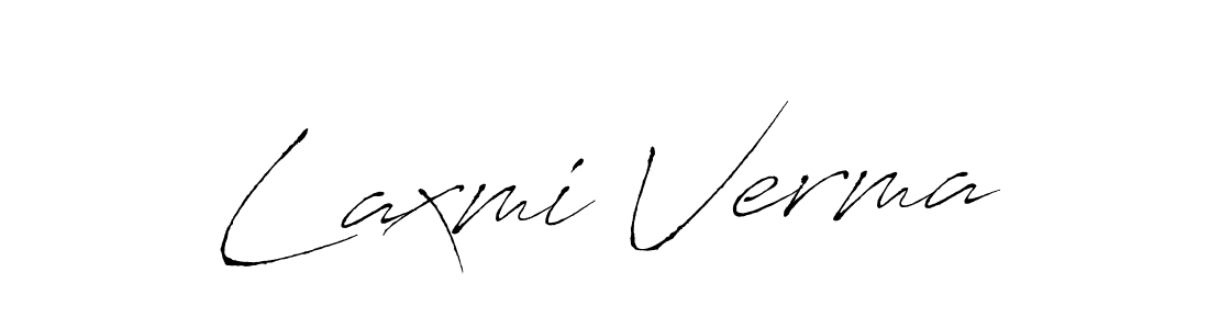 Use a signature maker to create a handwritten signature online. With this signature software, you can design (Antro_Vectra) your own signature for name Laxmi Verma. Laxmi Verma signature style 6 images and pictures png