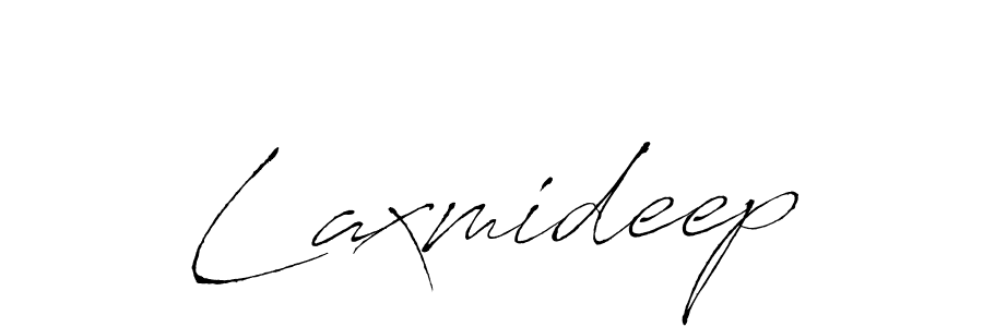 Laxmideep stylish signature style. Best Handwritten Sign (Antro_Vectra) for my name. Handwritten Signature Collection Ideas for my name Laxmideep. Laxmideep signature style 6 images and pictures png