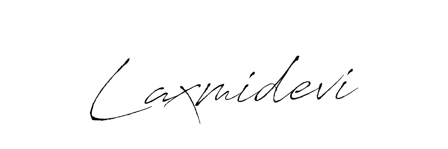 Make a beautiful signature design for name Laxmidevi. With this signature (Antro_Vectra) style, you can create a handwritten signature for free. Laxmidevi signature style 6 images and pictures png