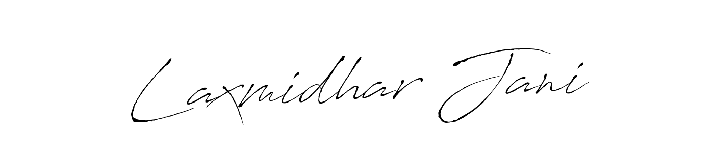 Laxmidhar Jani stylish signature style. Best Handwritten Sign (Antro_Vectra) for my name. Handwritten Signature Collection Ideas for my name Laxmidhar Jani. Laxmidhar Jani signature style 6 images and pictures png