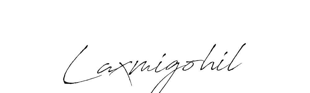 This is the best signature style for the Laxmigohil name. Also you like these signature font (Antro_Vectra). Mix name signature. Laxmigohil signature style 6 images and pictures png