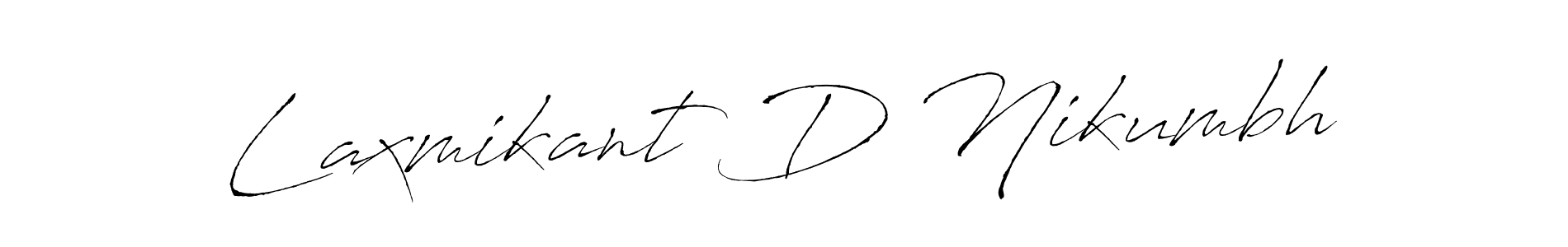 Make a beautiful signature design for name Laxmikant D Nikumbh. Use this online signature maker to create a handwritten signature for free. Laxmikant D Nikumbh signature style 6 images and pictures png
