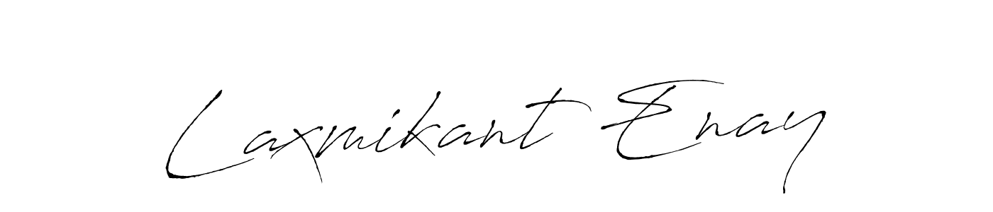 You can use this online signature creator to create a handwritten signature for the name Laxmikant Enay. This is the best online autograph maker. Laxmikant Enay signature style 6 images and pictures png