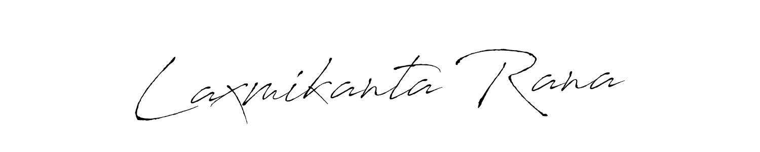 if you are searching for the best signature style for your name Laxmikanta Rana. so please give up your signature search. here we have designed multiple signature styles  using Antro_Vectra. Laxmikanta Rana signature style 6 images and pictures png