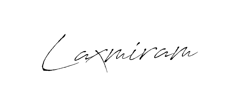 Design your own signature with our free online signature maker. With this signature software, you can create a handwritten (Antro_Vectra) signature for name Laxmiram. Laxmiram signature style 6 images and pictures png
