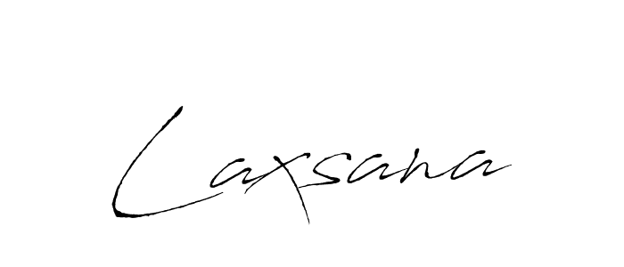 Create a beautiful signature design for name Laxsana. With this signature (Antro_Vectra) fonts, you can make a handwritten signature for free. Laxsana signature style 6 images and pictures png