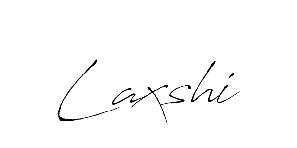 Create a beautiful signature design for name Laxshi. With this signature (Antro_Vectra) fonts, you can make a handwritten signature for free. Laxshi signature style 6 images and pictures png