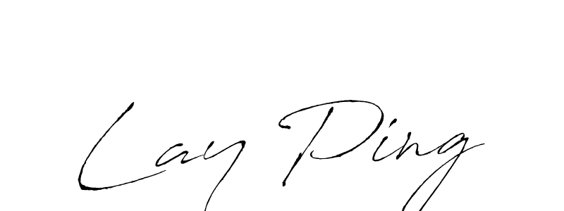 How to make Lay Ping signature? Antro_Vectra is a professional autograph style. Create handwritten signature for Lay Ping name. Lay Ping signature style 6 images and pictures png