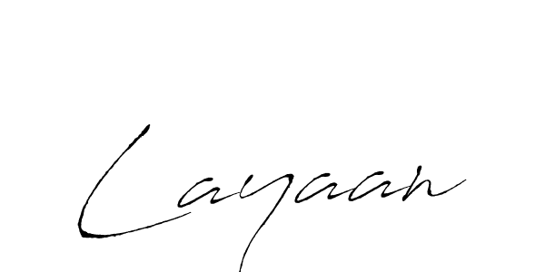 How to make Layaan signature? Antro_Vectra is a professional autograph style. Create handwritten signature for Layaan name. Layaan signature style 6 images and pictures png