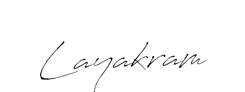 It looks lik you need a new signature style for name Layakram. Design unique handwritten (Antro_Vectra) signature with our free signature maker in just a few clicks. Layakram signature style 6 images and pictures png