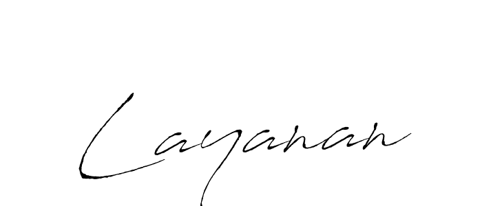 You should practise on your own different ways (Antro_Vectra) to write your name (Layanan) in signature. don't let someone else do it for you. Layanan signature style 6 images and pictures png