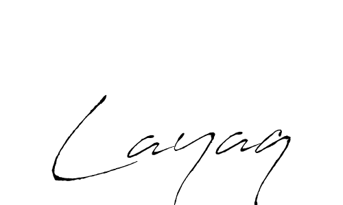 How to make Layaq signature? Antro_Vectra is a professional autograph style. Create handwritten signature for Layaq name. Layaq signature style 6 images and pictures png