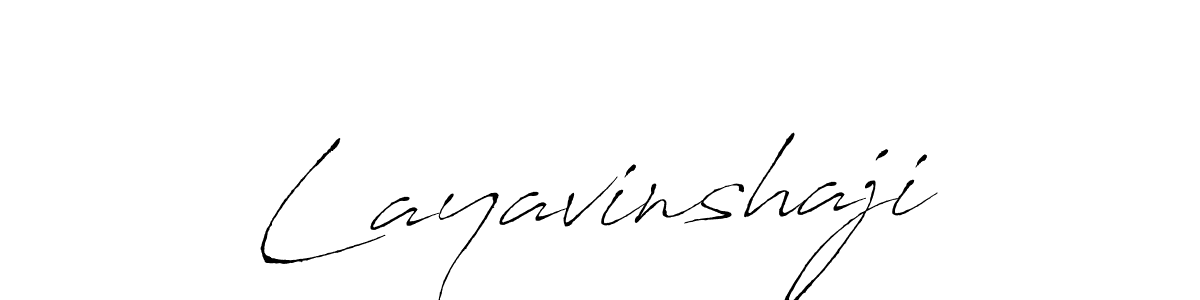Layavinshaji stylish signature style. Best Handwritten Sign (Antro_Vectra) for my name. Handwritten Signature Collection Ideas for my name Layavinshaji. Layavinshaji signature style 6 images and pictures png