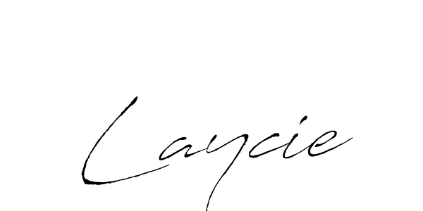 Laycie stylish signature style. Best Handwritten Sign (Antro_Vectra) for my name. Handwritten Signature Collection Ideas for my name Laycie. Laycie signature style 6 images and pictures png